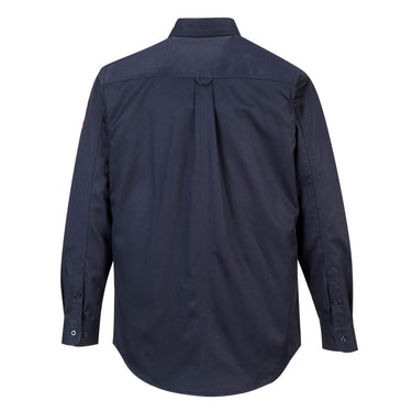 Portwest FR89 Bizflame 88/12 FR Work Shirt - Navy - Kiwi Workgear